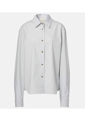 Khaite Agro cotton poplin shirt