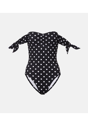 Karla Colletto Polka-dot swimsuit