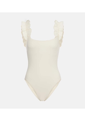 Karla Colletto Willow ruffled swimsuit