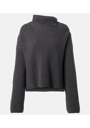 Joseph Ribbed-knit wool-blend turtleneck sweater