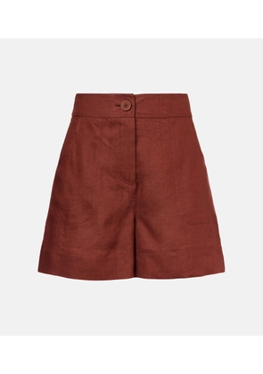 Eres Correct linen shorts