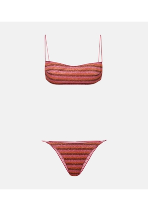 Oseree Lumiere striped bikini
