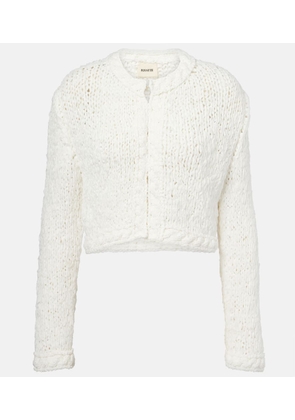 Khaite Genevieve open-knit cardigan