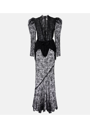 Alessandra Rich Lace gown