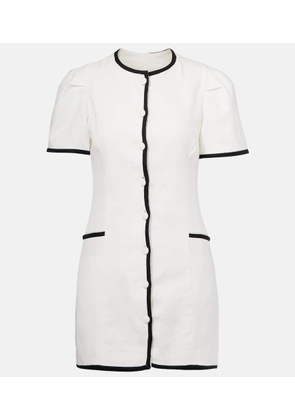 Faithfull Jane linen minidress