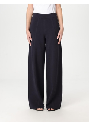 Pants MAX MARA Woman color Navy