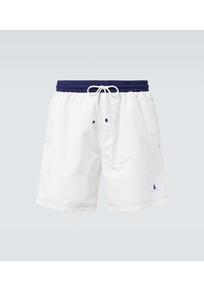 Brunello Cucinelli Logo swim trunks