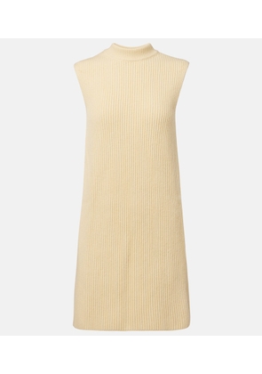 Jil Sander Oversized ribbed-knit wool vest