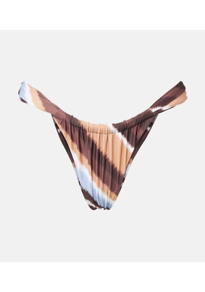 Faithfull Andez striped bikini bottoms