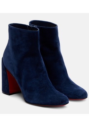 Christian Louboutin Turela 85 suede ankle boots