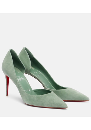 Christian Louboutin Iriza 85 suede pumps