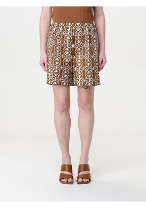 Shorts MAX MARA Woman color Tobacco