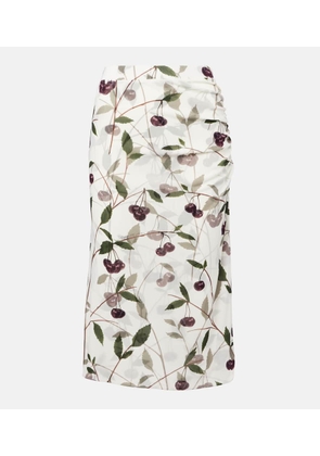 Stella McCartney Jersey midi skirt