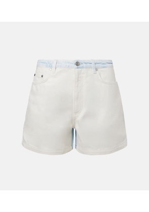 Stella McCartney Mid-rise denim shorts