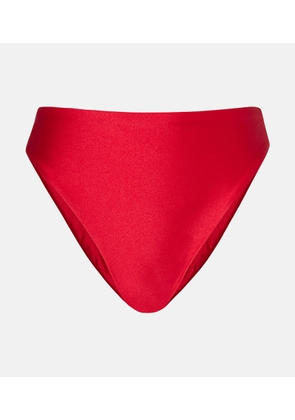 Jade Swim Incline high-rise bikini bottoms