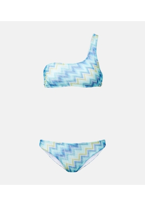 Missoni Zigzag one-shoulder bikini