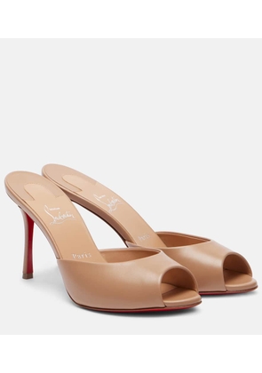 Christian Louboutin Me Dolly 85 leather mules