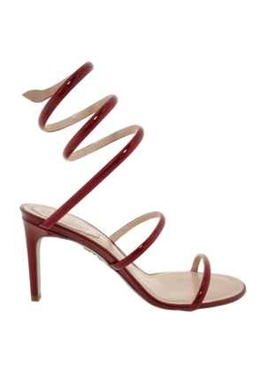 Rene Caovilla Cleo 80 Leather Sandals