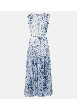 Proenza Schouler Patt printed chiffon maxi dress