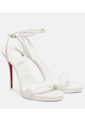 Christian Louboutin Miss Z 120 leather sandals