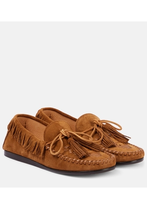 Isabel Marant Fitza fringed suede loafers