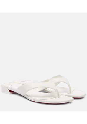 Christian Louboutin Sweet Janetonga leather thong sandals