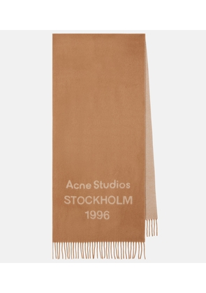 Acne Studios Venus 1996 jacquard wool scarf