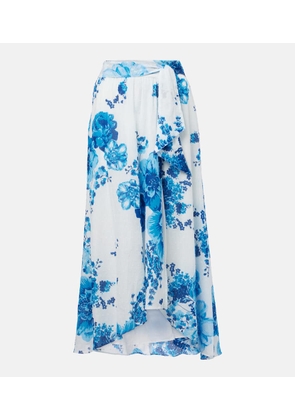Poupette St Barth Bilitis floral maxi skirt
