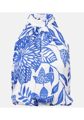 Poupette St Barth Cleo cropped top