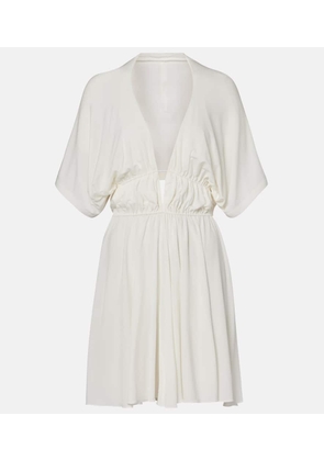 Alaia Gathered minidress