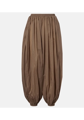 Alaia Draped balloon pants