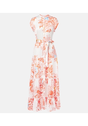 Poupette St Barth Printed shirt dress