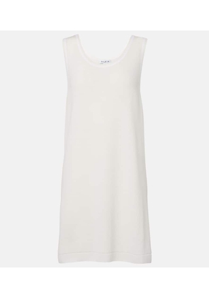 Alaia Cotton and wool-blend tunic