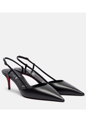 Christian Louboutin Miss Z Sling 60 leather slingback pumps