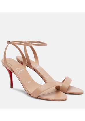 Christian Louboutin Miss Z 80 leather sandals