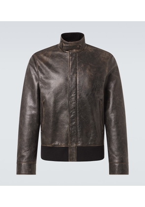 The Row Edrice leather jacket