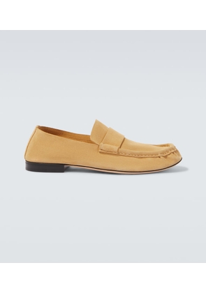 The Row Suede loafers