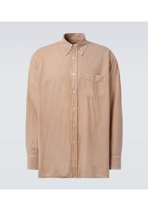 Our Legacy Borrowed cotton voile shirt