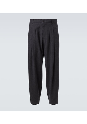Giorgio Armani Virgin wool tapered pants