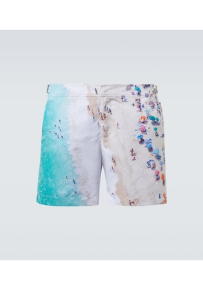 Orlebar Brown x Gray Malin Bulldog swim trunks
