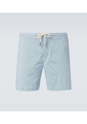 Orlebar Brown Bulldog Drawcord striped swim trunks