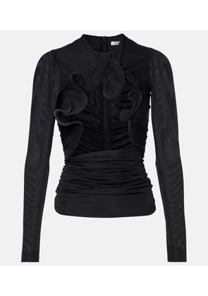 Christopher Esber Hollow Venus cutout mesh top