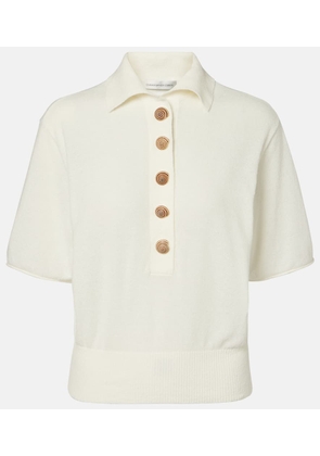 Christopher Esber Sundial Shell cotton-blend top