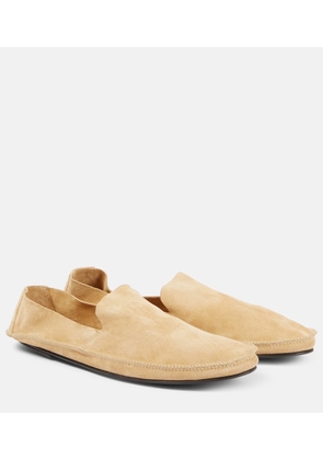 The Row Tyler suede loafers