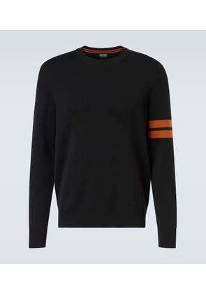 Zegna Striped wool sweater