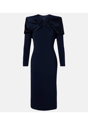 Jenny Packham Penny caped midi dress