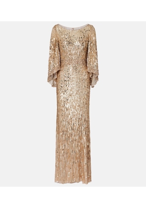 Jenny Packham Ines sequined gown