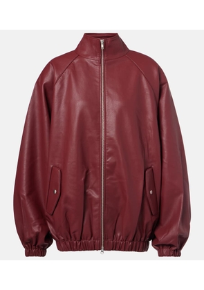 The Frankie Shop Senta oversized bomber jacket