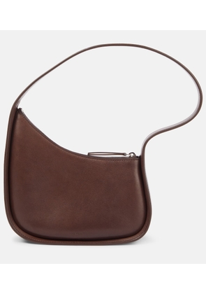 The Row Half Moon leather shoulder bag
