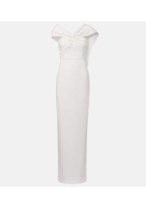 Roland Mouret Bridal asymmetric cady gown